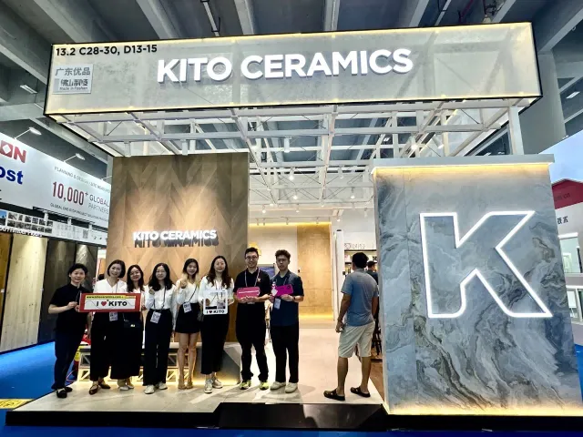 China Tiles Manufacturer KITO Shines at the 136th Canton Fair!